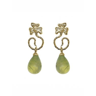 ISABEL GUARCH PENDIENTES MODERNISMO 1903 ORO